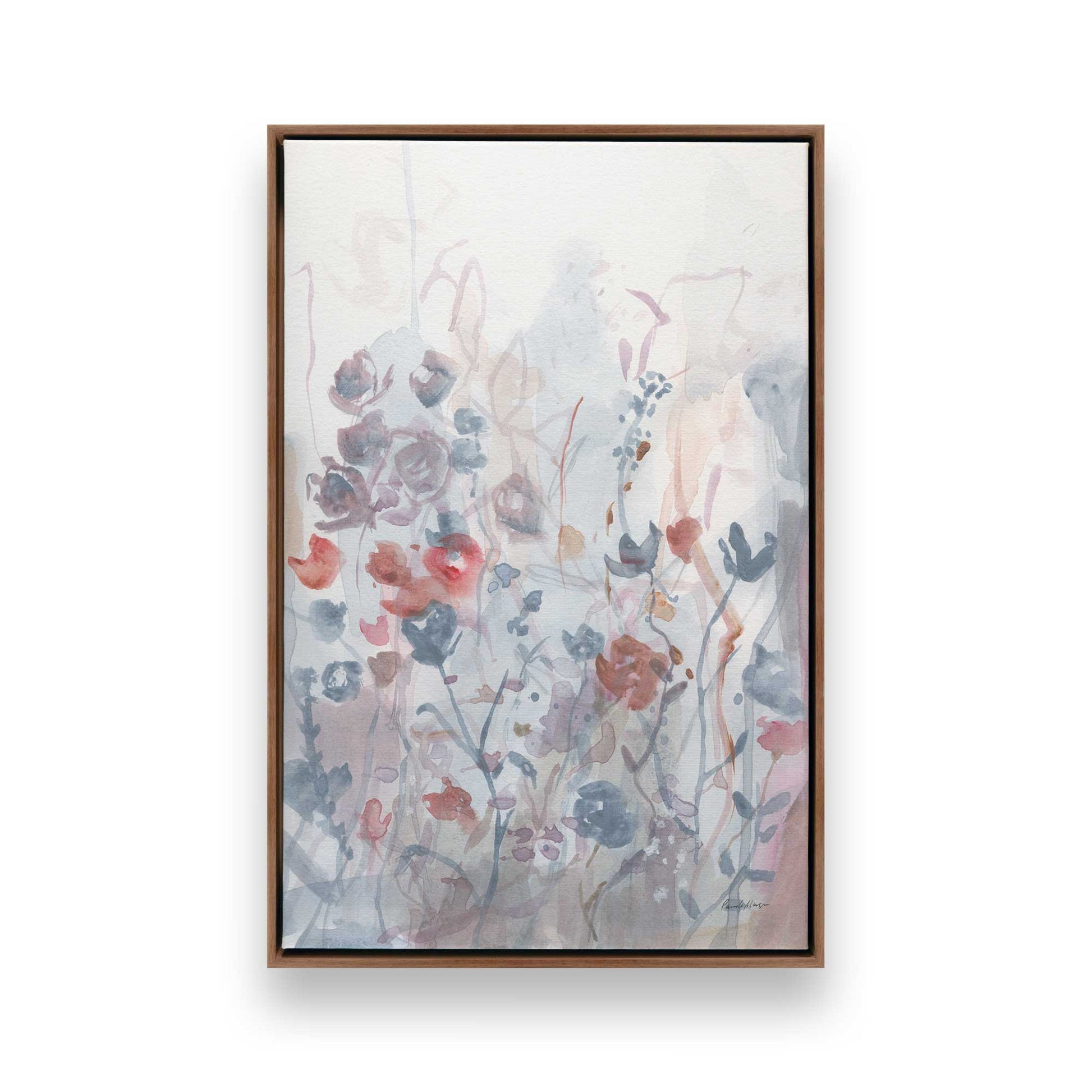 [Color:Walnut], Picture of art in a Walnut frame