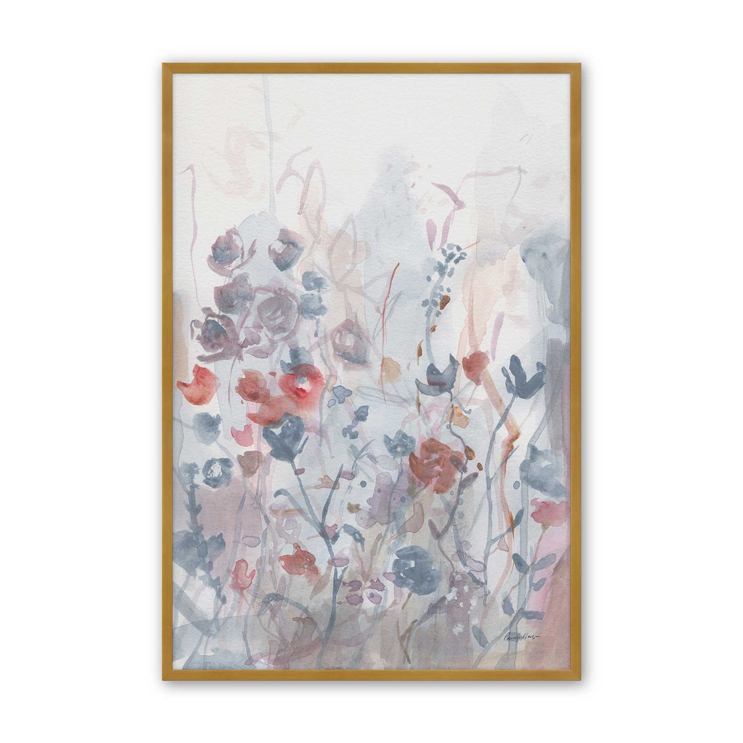 [Color:Polished Gold], Picture of art in a Polished Gold frame