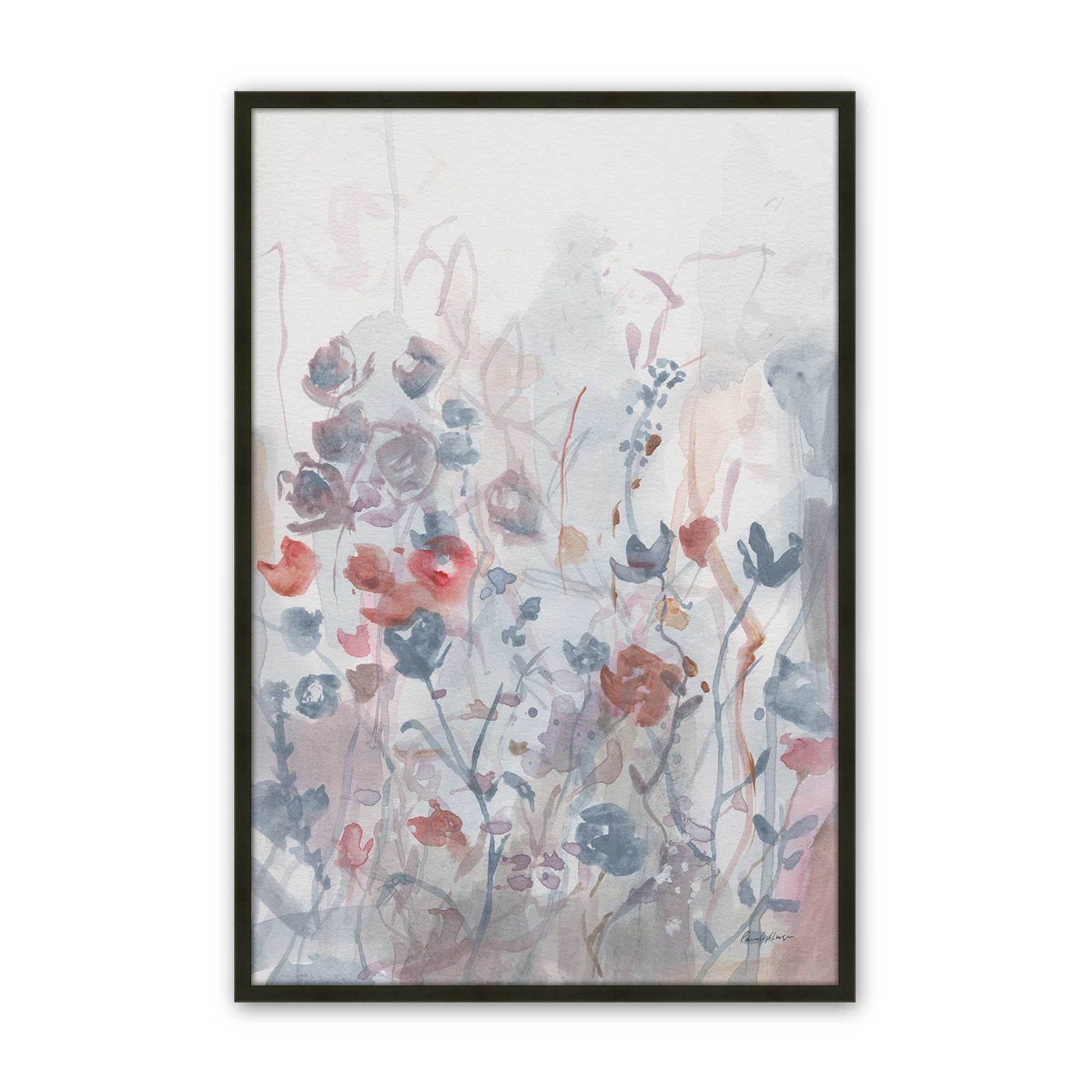 [Color:Satin Black], Picture of art in a Satin Black frame