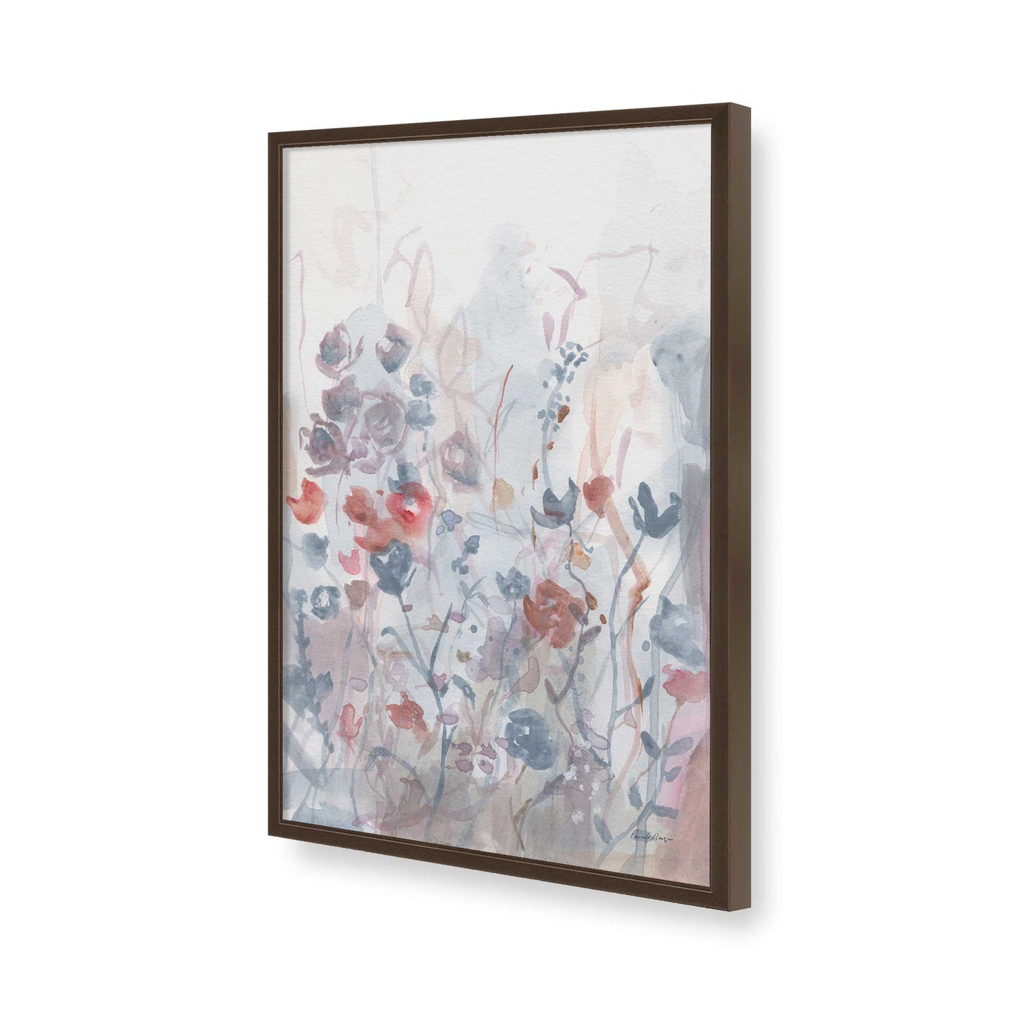[Color:Belvinder Brown], Picture of art in a Belvinder Brown frame of the corner