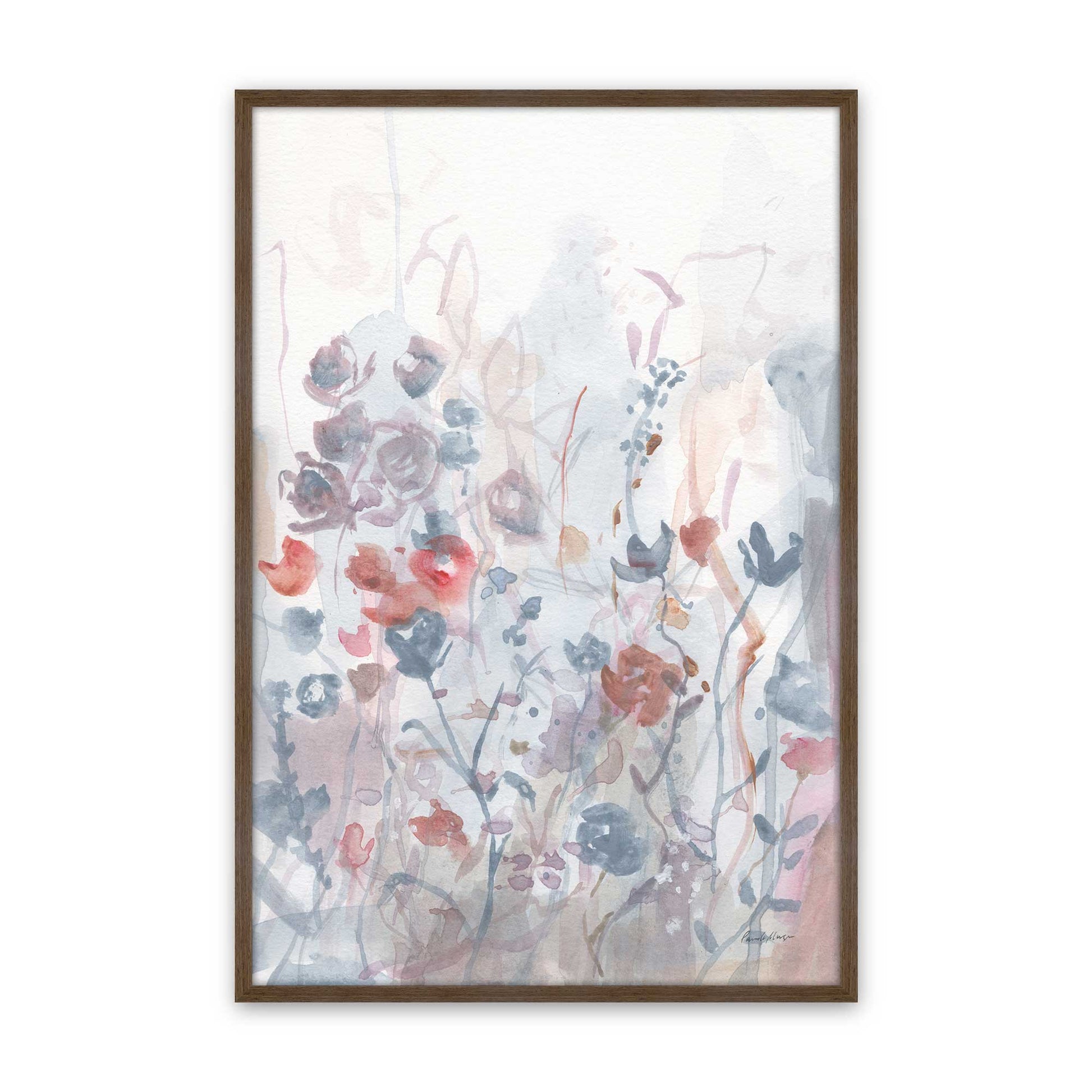 [Color:Walnut], Picture of art in a Walnut frame