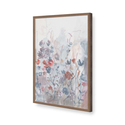 [Color:Walnut], Picture of art in a Walnut frame of the corner