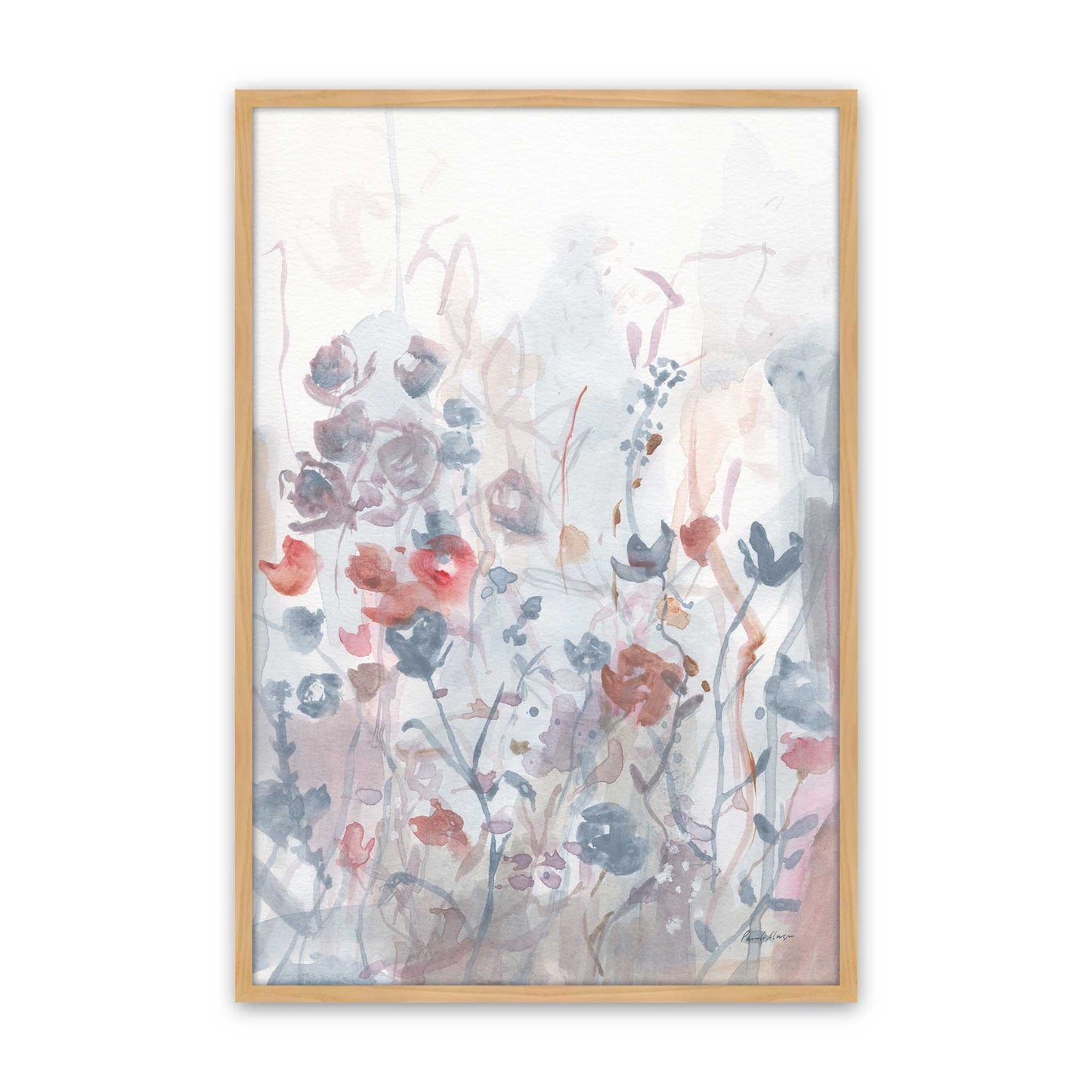 [Color:American Maple], Picture of art in a American Maple frame