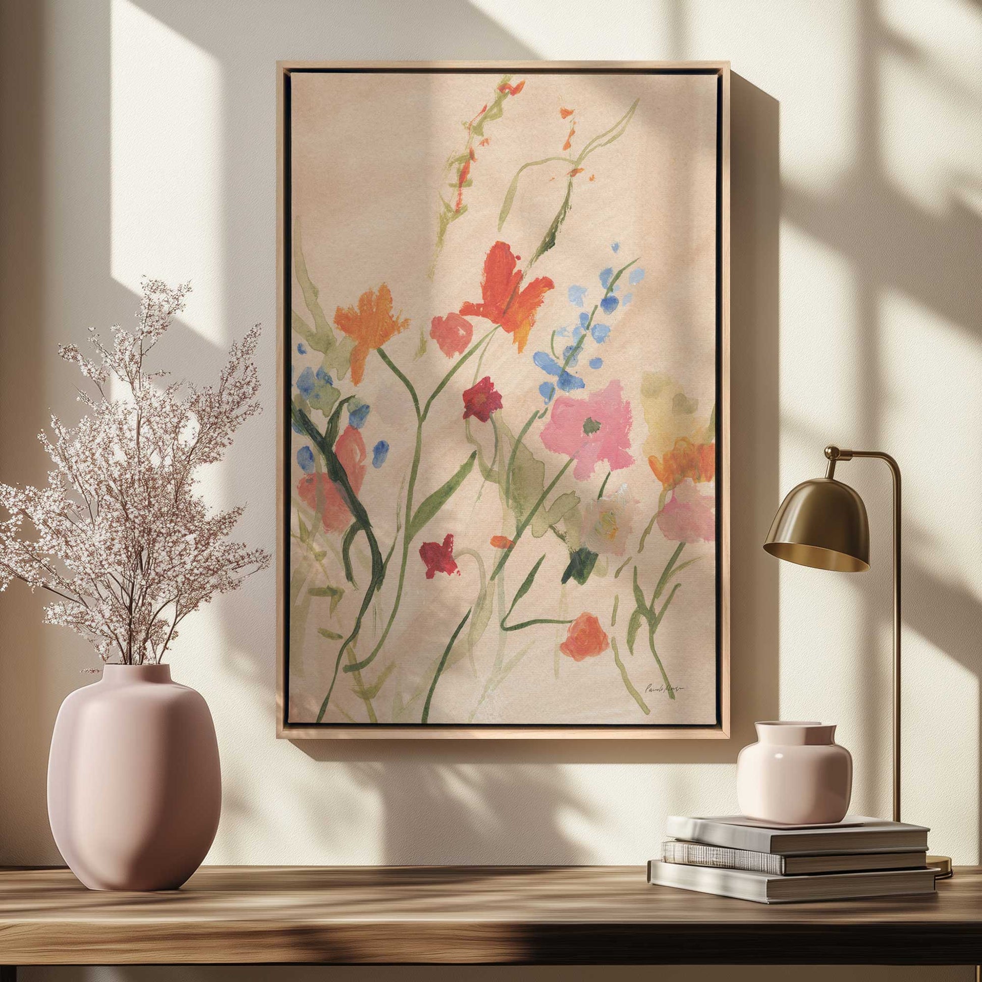 Picture of art in a room