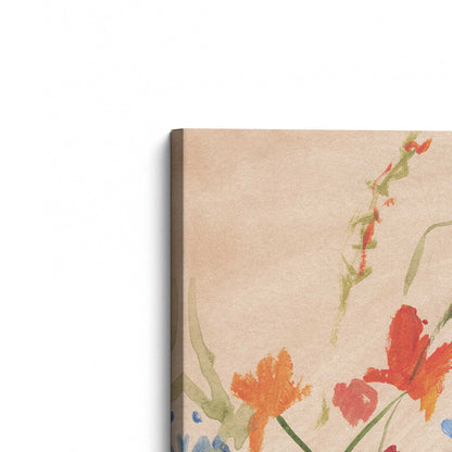 [Color:Stretched Canvas], Picture of the corner of the art