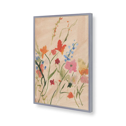 [Color:Polished Chrome], Picture of art in a Polished Chrome frame of the corner