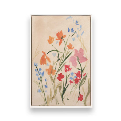 [Color:Opaque White], Picture of art in a White frame