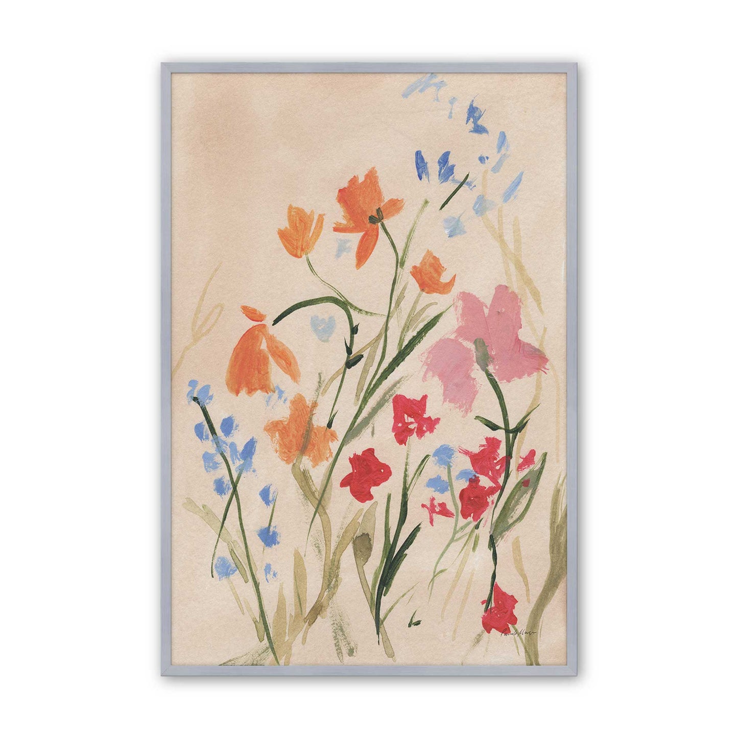 [Color:Polished Chrome], Picture of art in a Polished Chrome frame