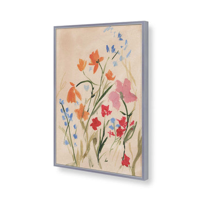 [Color:Polished Chrome], Picture of art in a Polished Chrome frame of the corner
