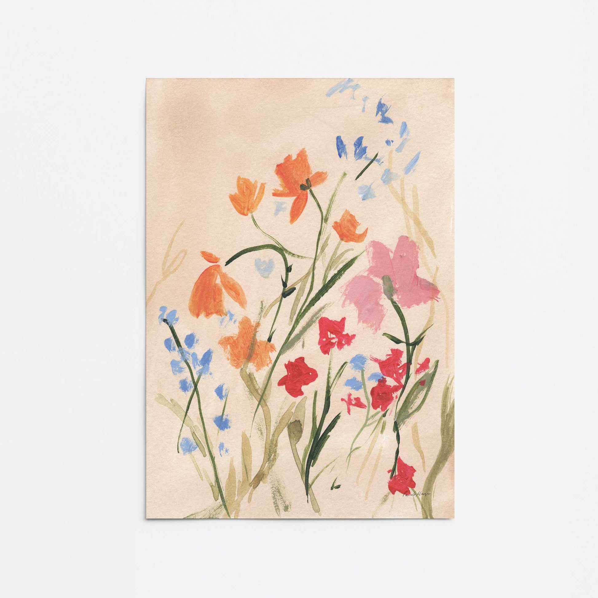 [Color:Rolled Print], Picture of close up of art