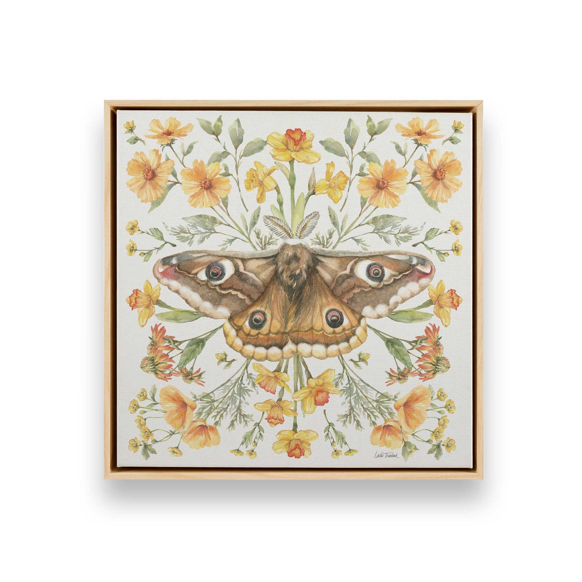 [Color:American Maple], Picture of art in a American Maple frame
