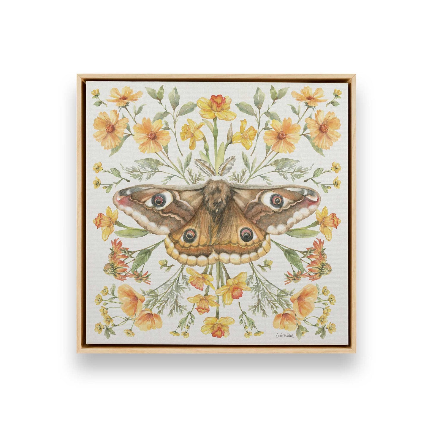 [Color:American Maple], Picture of art in an American Maple frame