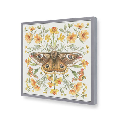 [Color:Polished Chrome], Picture of art in a Polished Chrome frame of the corner