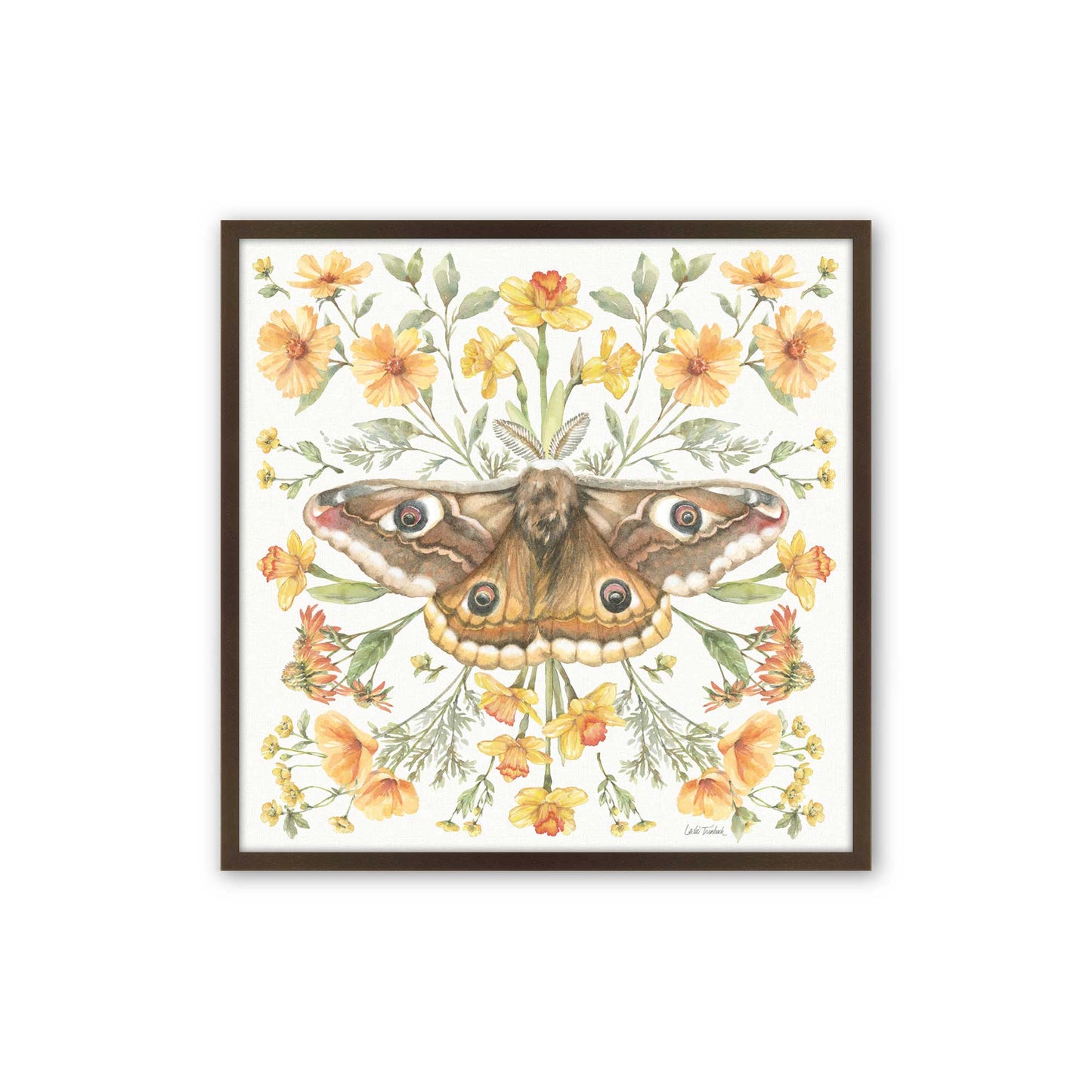[Color:Belvinder Brown], Picture of art in a Belvinder Brown frame