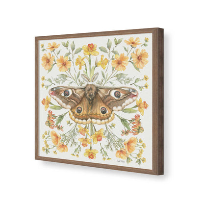 [Color:Walnut], Picture of art in a Walnut frame of the corner
