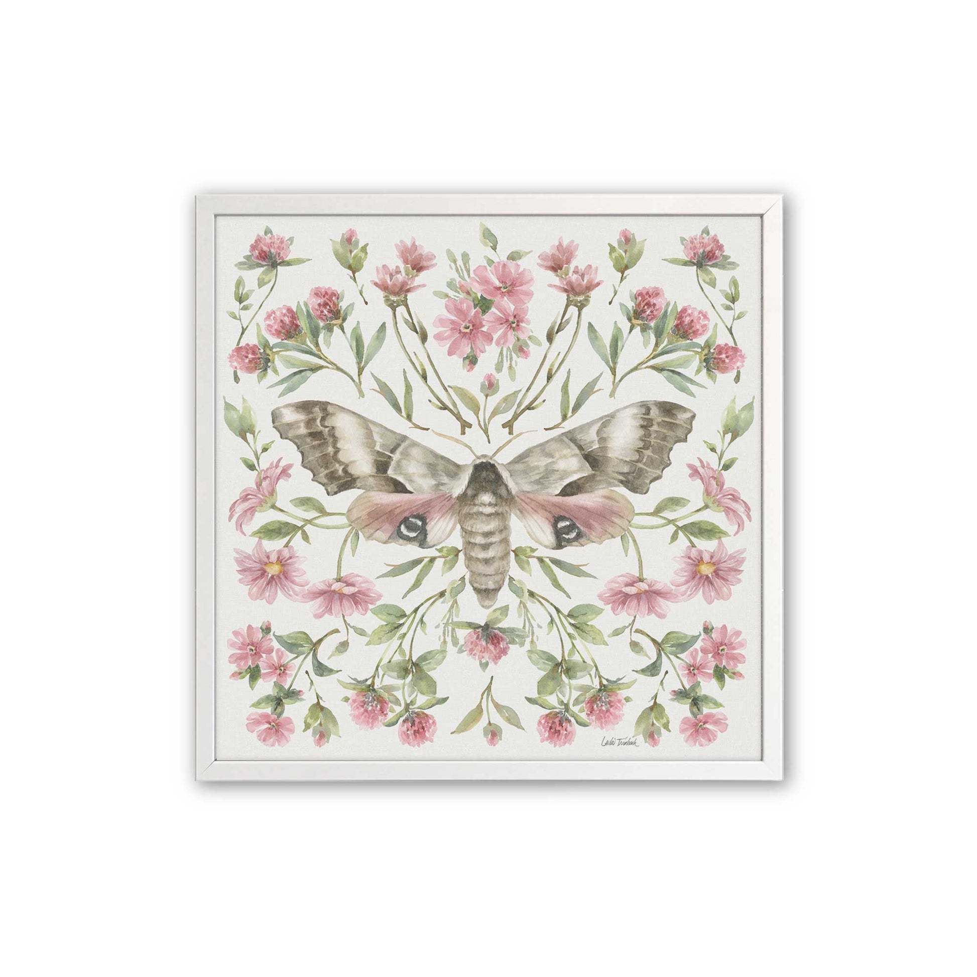 [Color:Opaque White], Picture of art in an Opaque White frame