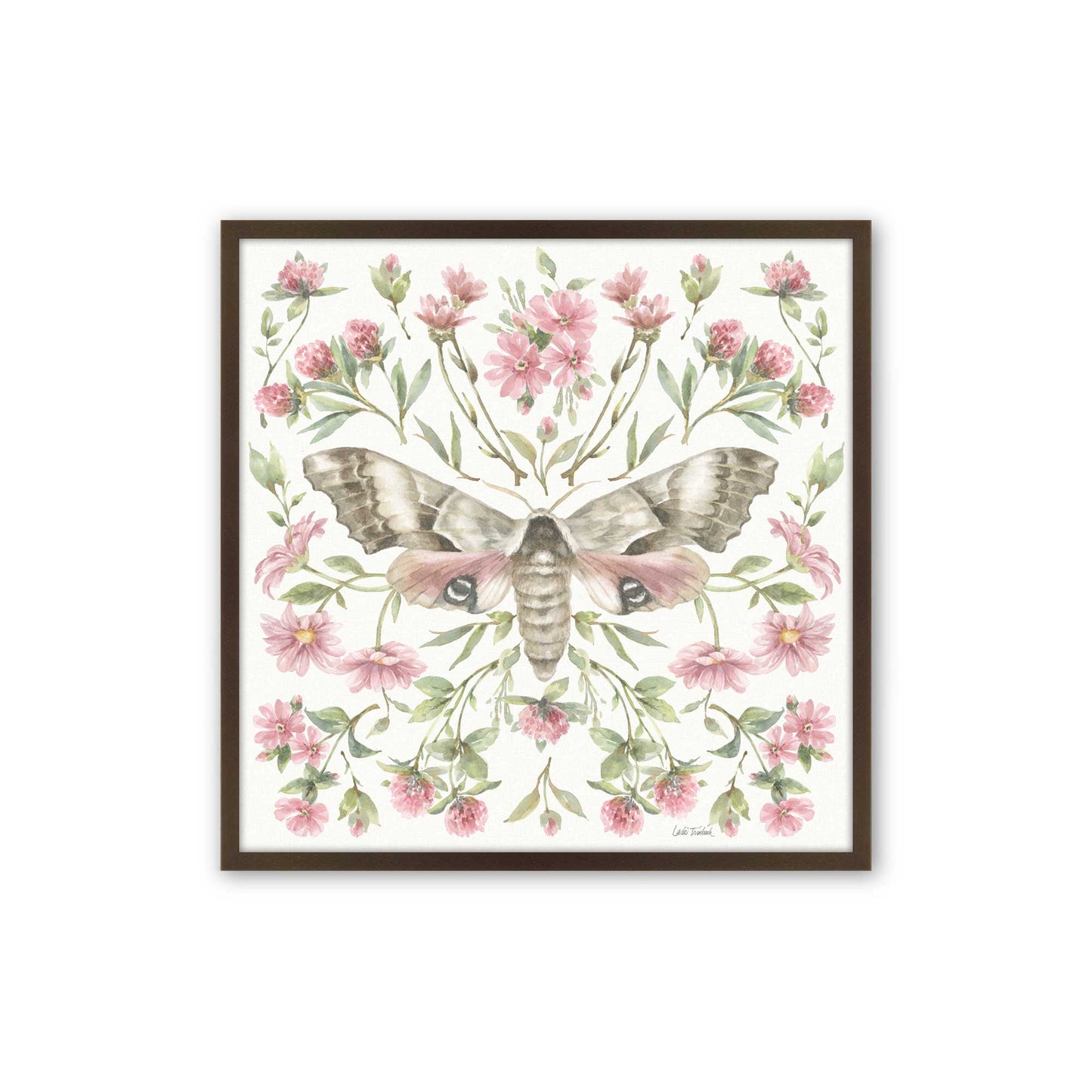 [Color:Belvinder Brown], Picture of art in a Belvinder Brown frame