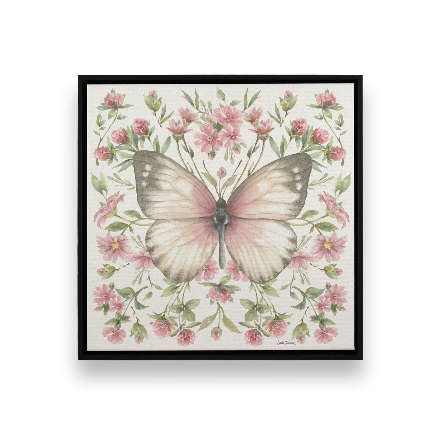 [Color:Satin Black], Picture of art in a Satin Black frame