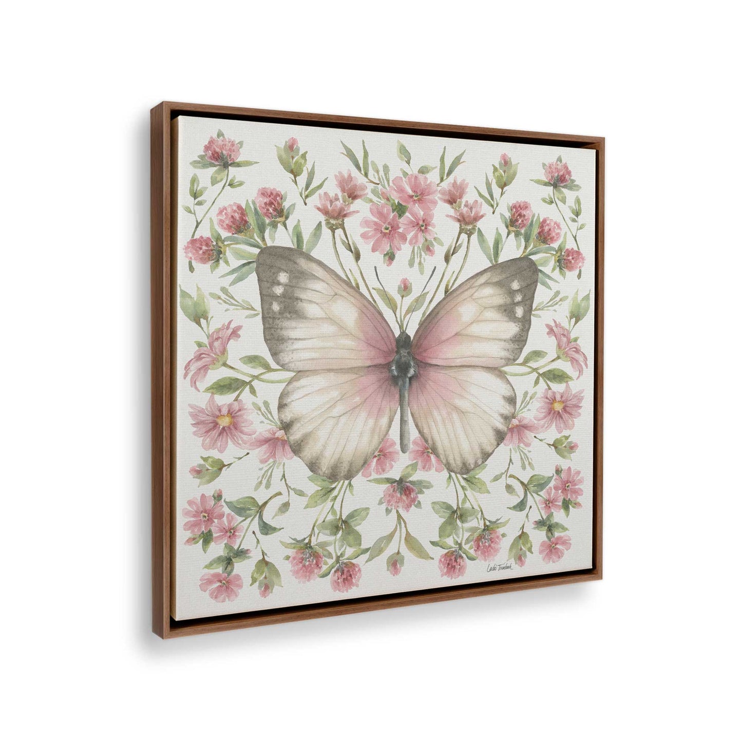[Color:Walnut], Picture of the corner of the art