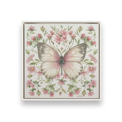 [Color:Opaque White], Picture of art in a White frame