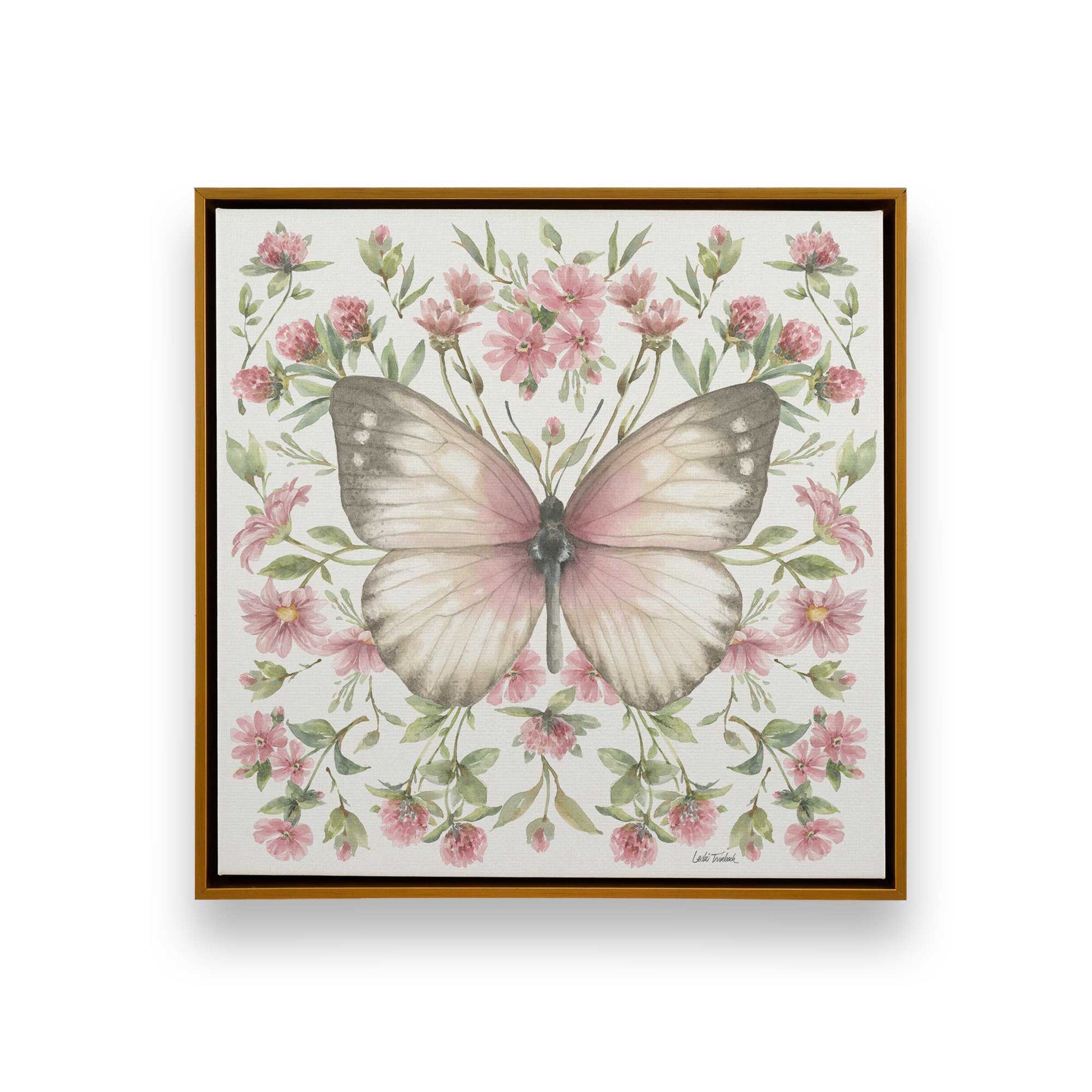[Color:Polished Gold], Picture of art in a Polished Gold frame