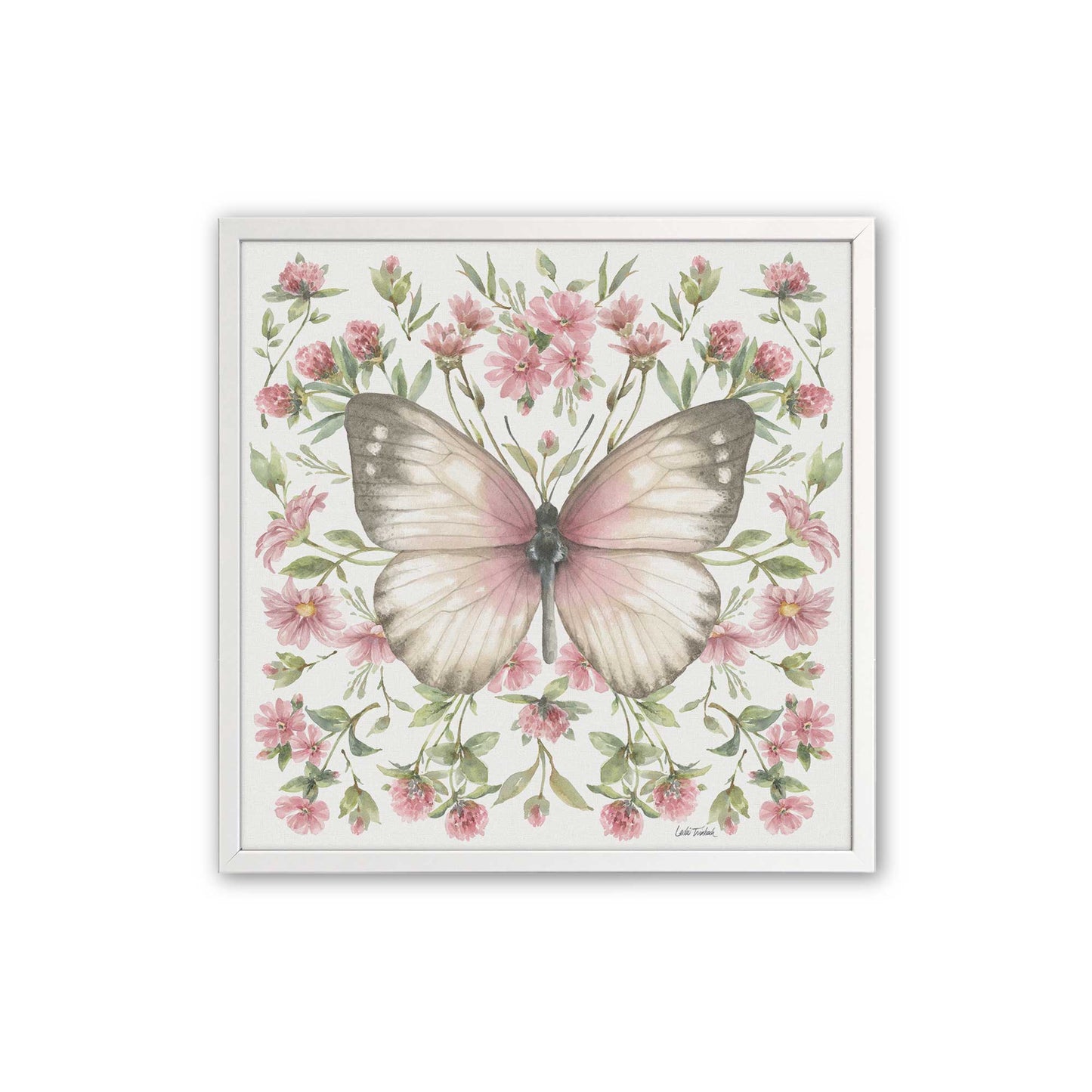 [Color:Opaque White], Picture of art in a Opaque White frame