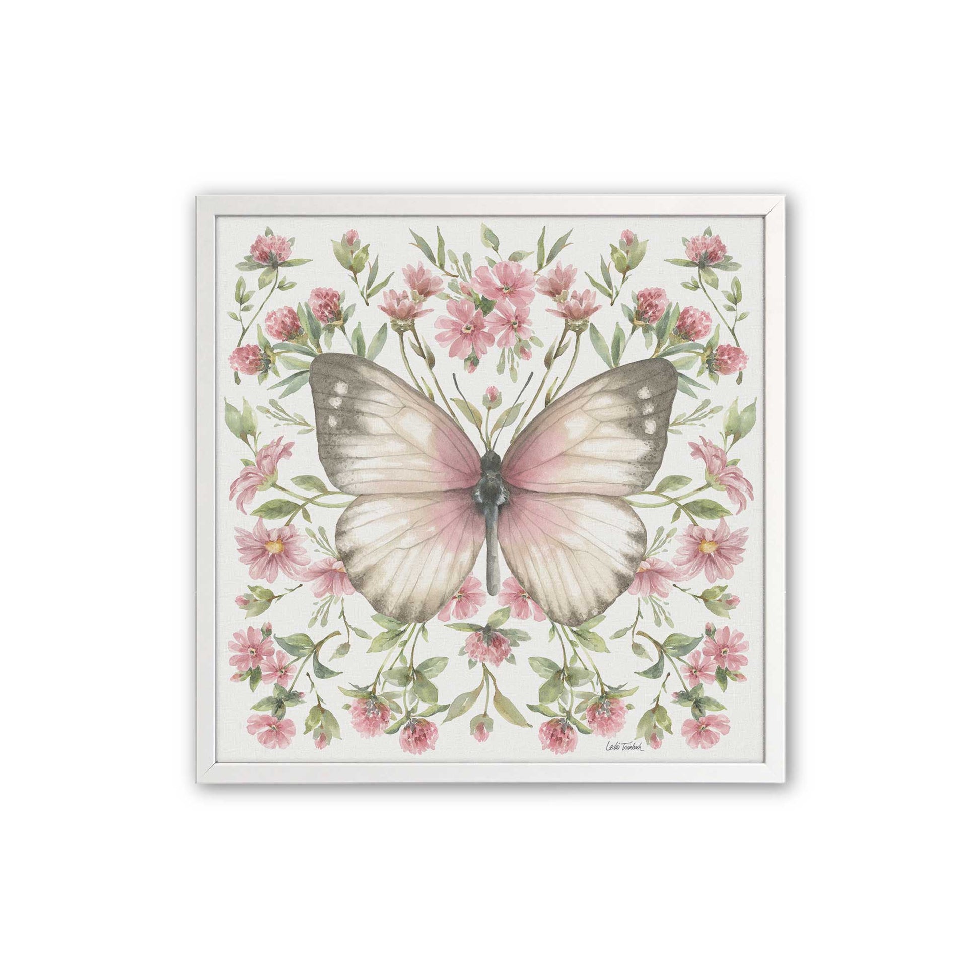 [Color:Opaque White], Picture of art in a Opaque White frame