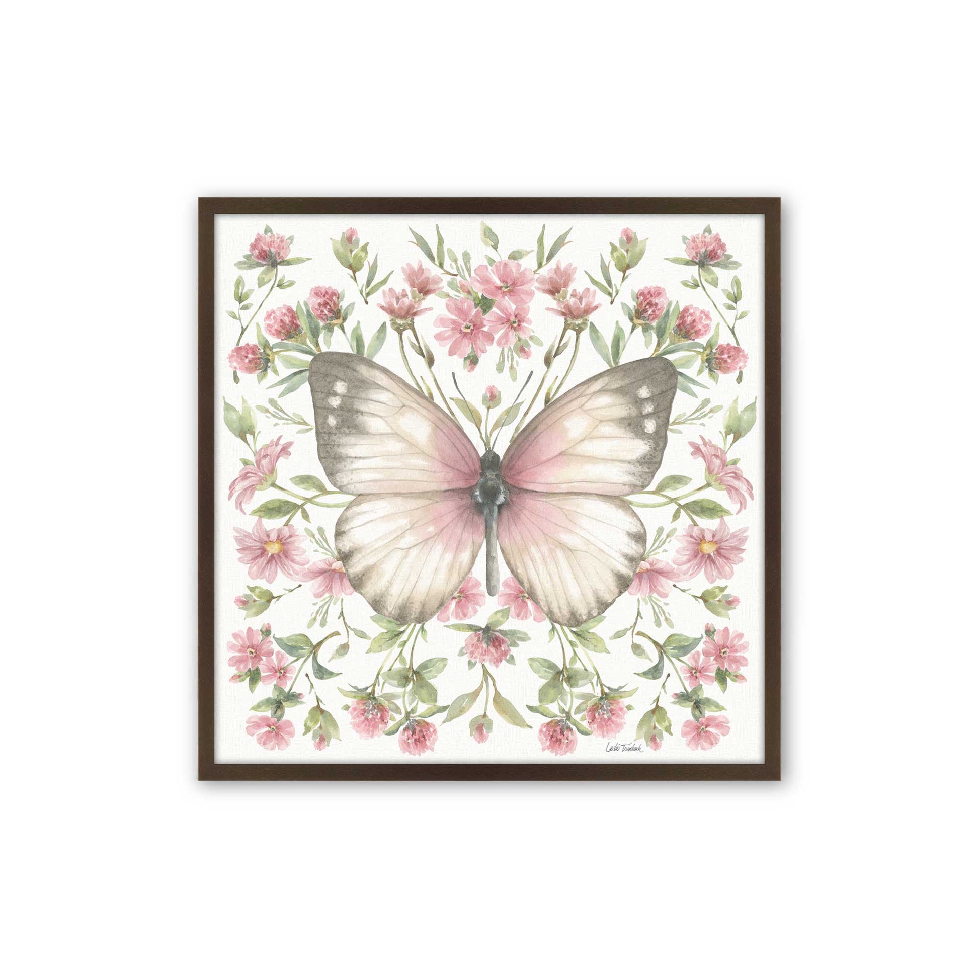 [Color:Espresso], Picture of art in a Espresso frame
