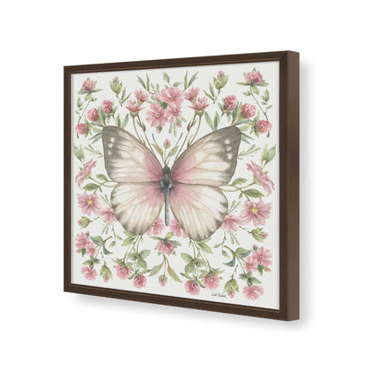 [Color:Espresso], Picture of art in a Espresso frame of the corner