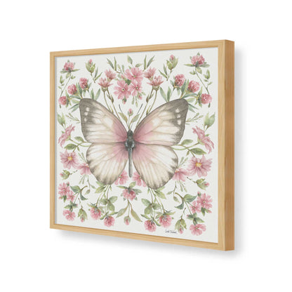 [Color:American Maple], Picture of art in a American Maple frame of the corner