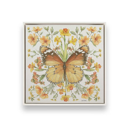 [Color:Opaque White], Picture of art in a White frame