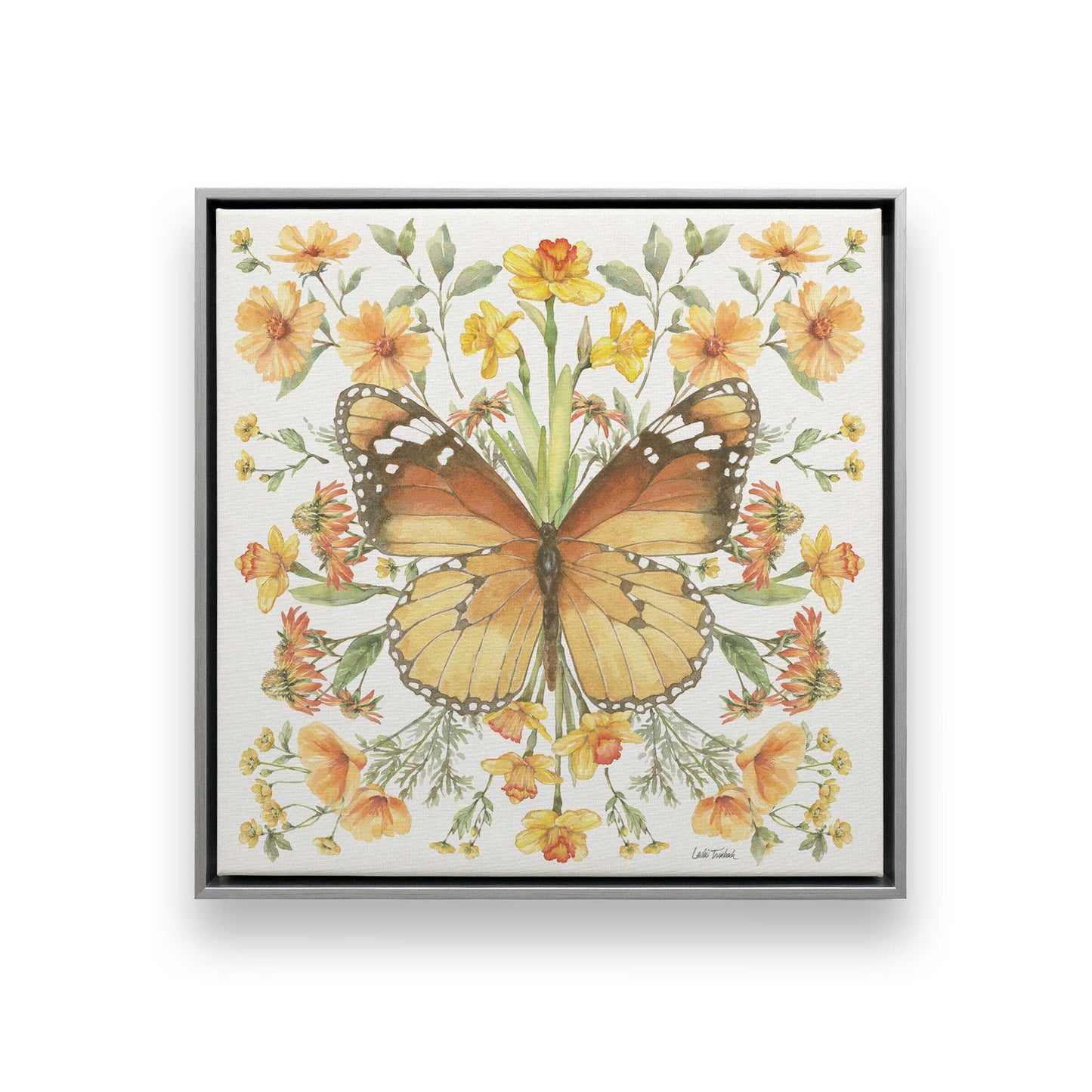 [Color:Polished Chrome], Picture of art in a Polished Chrome frame