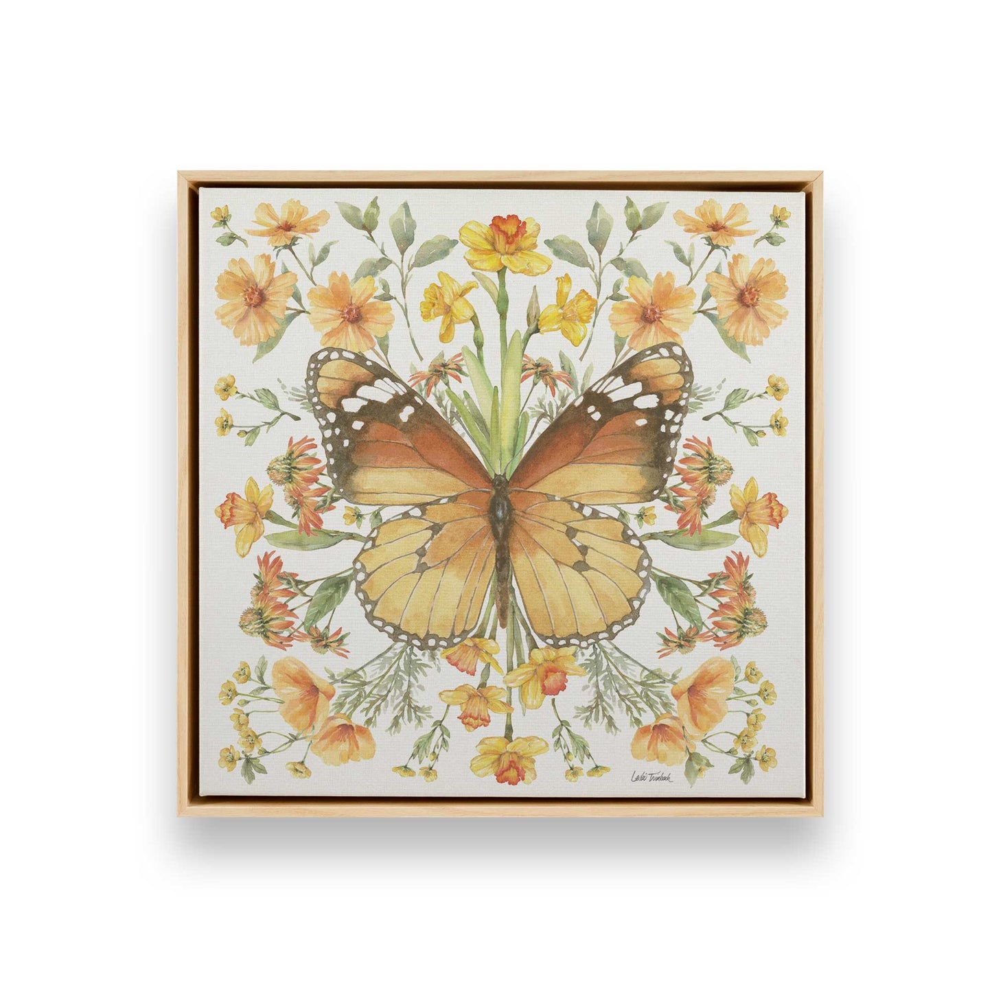 [Color:American Maple], Picture of art in an American Maple frame
