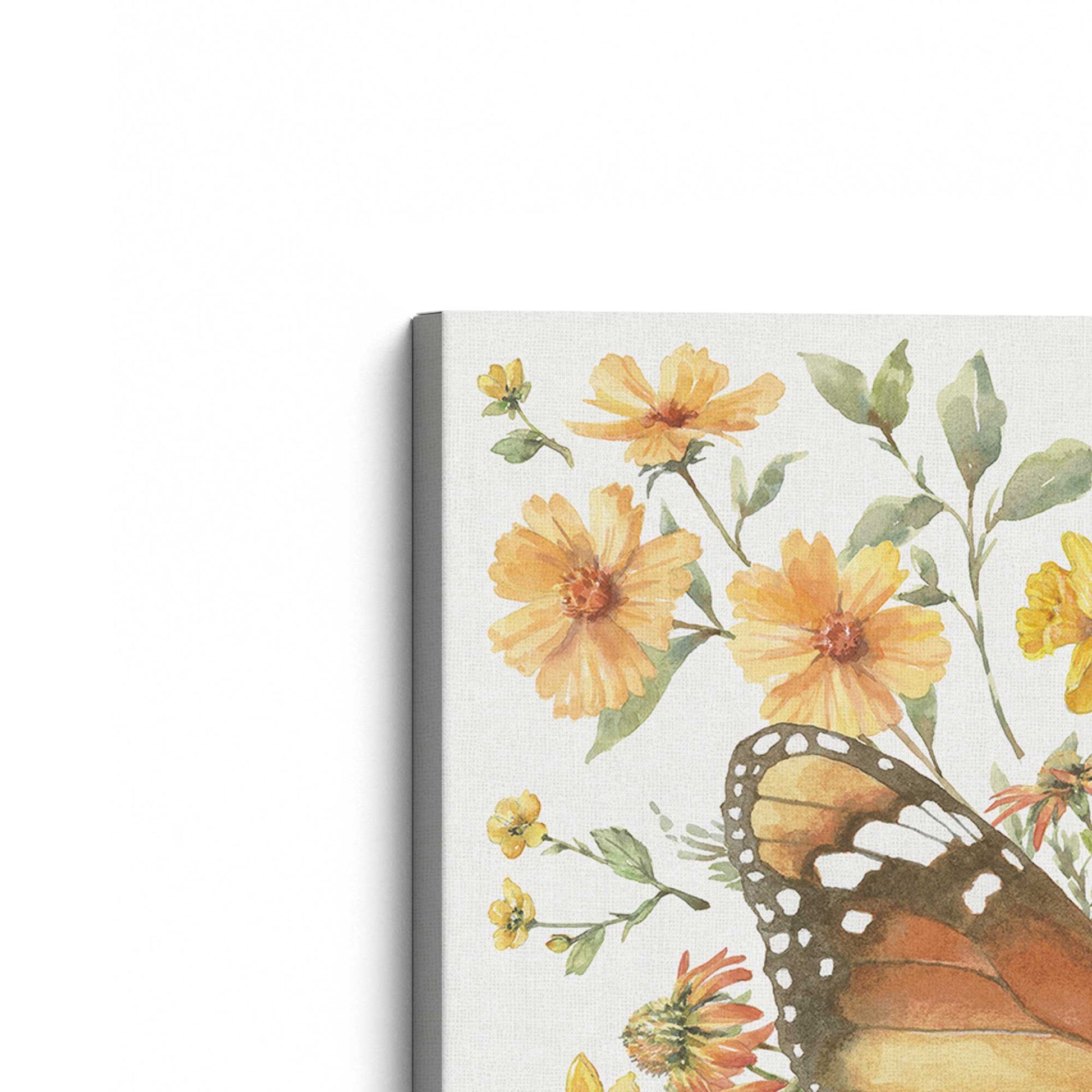[Color:Stretched Canvas], Picture of the corner of the art