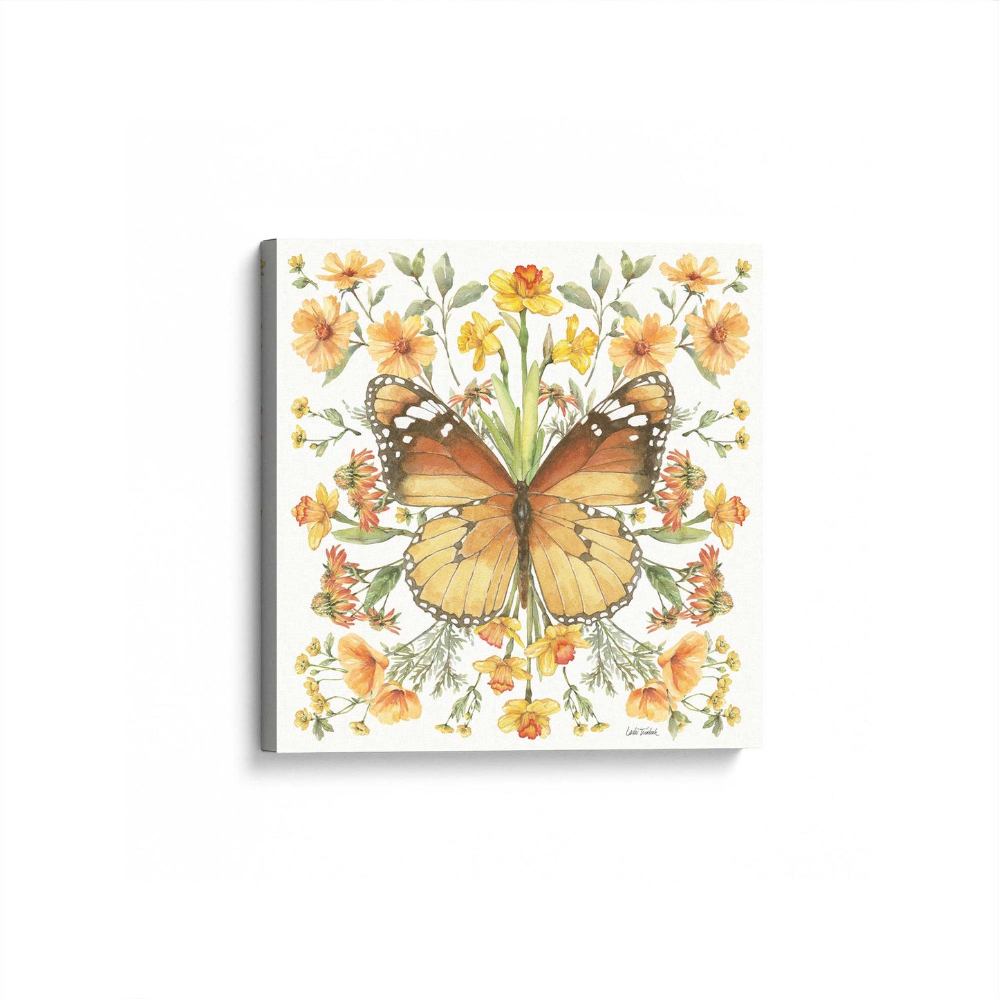 [Color:Stretched Canvas], Picture of art at an angle