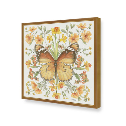 [Color:Polished Gold], Picture of art in a Polished Gold frame of the corner