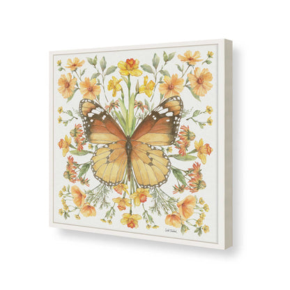 [Color:Opaque White], Picture of art in a Opaque White frame of the corner