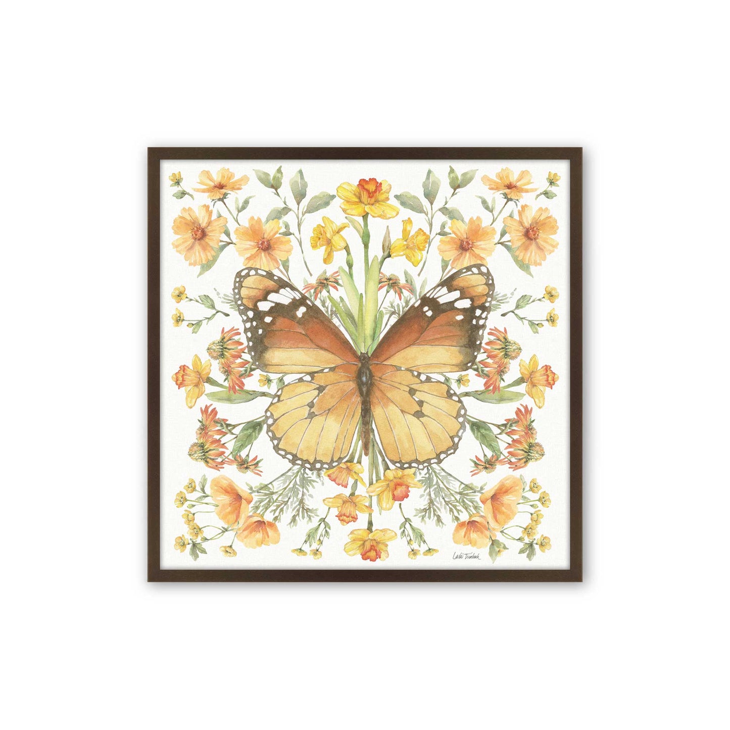 [Color:Belvinder Brown], Picture of art in a Belvinder Brown frame