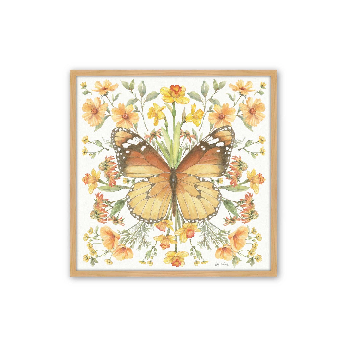 [Color:American Maple], Picture of art in a American Maple frame