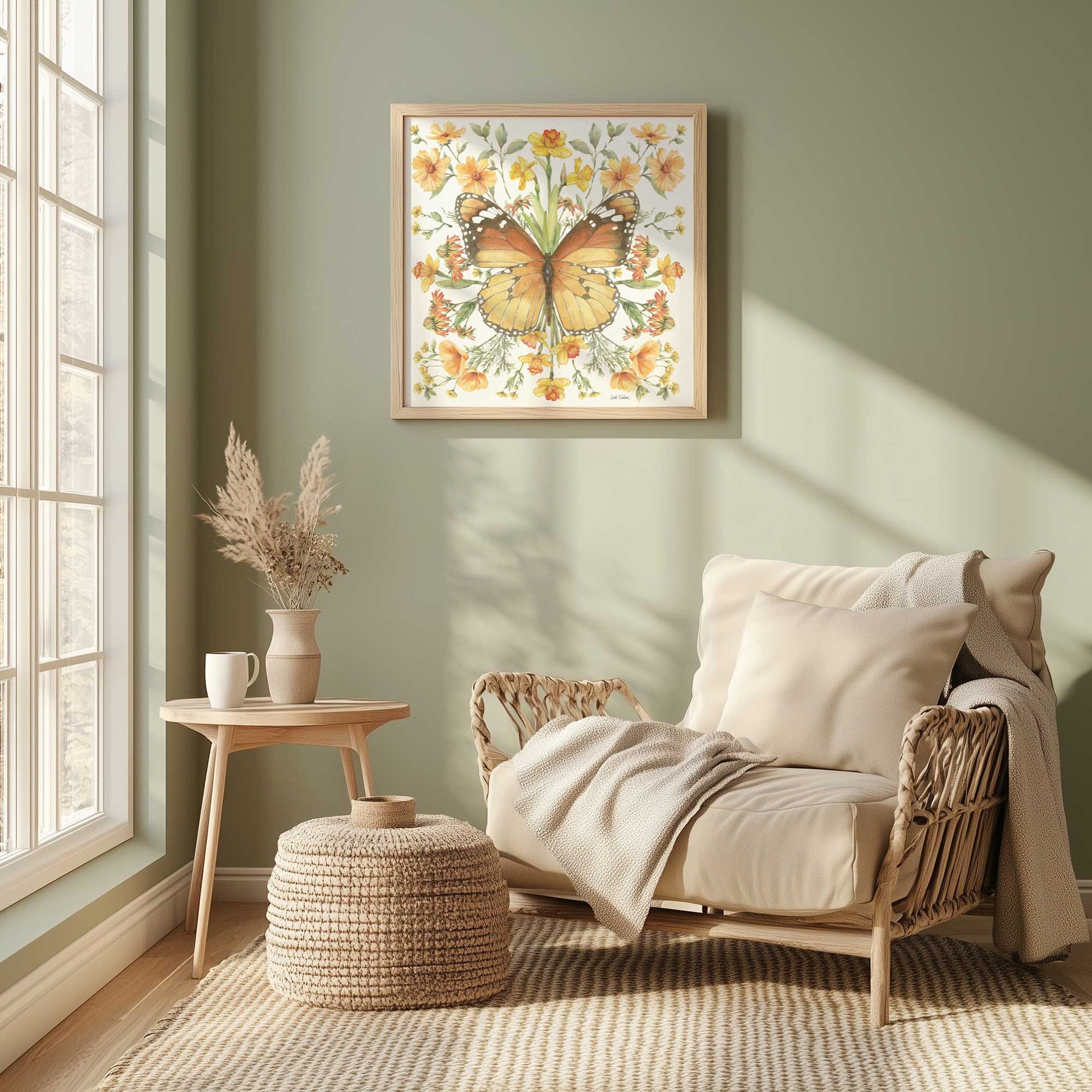 Picture of art in a room