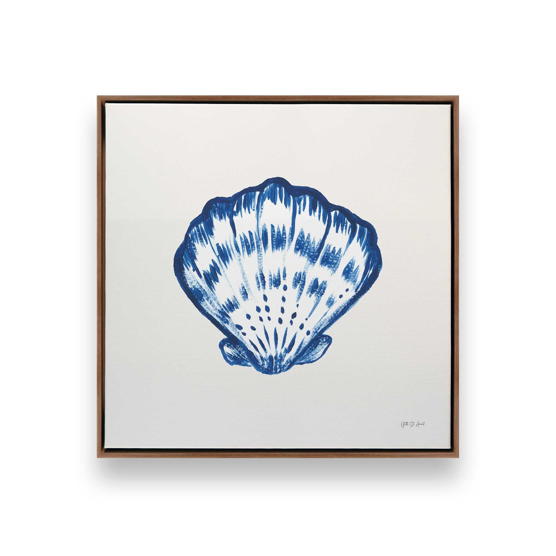 [Color:Walnut], Picture of art in a Walnut frame