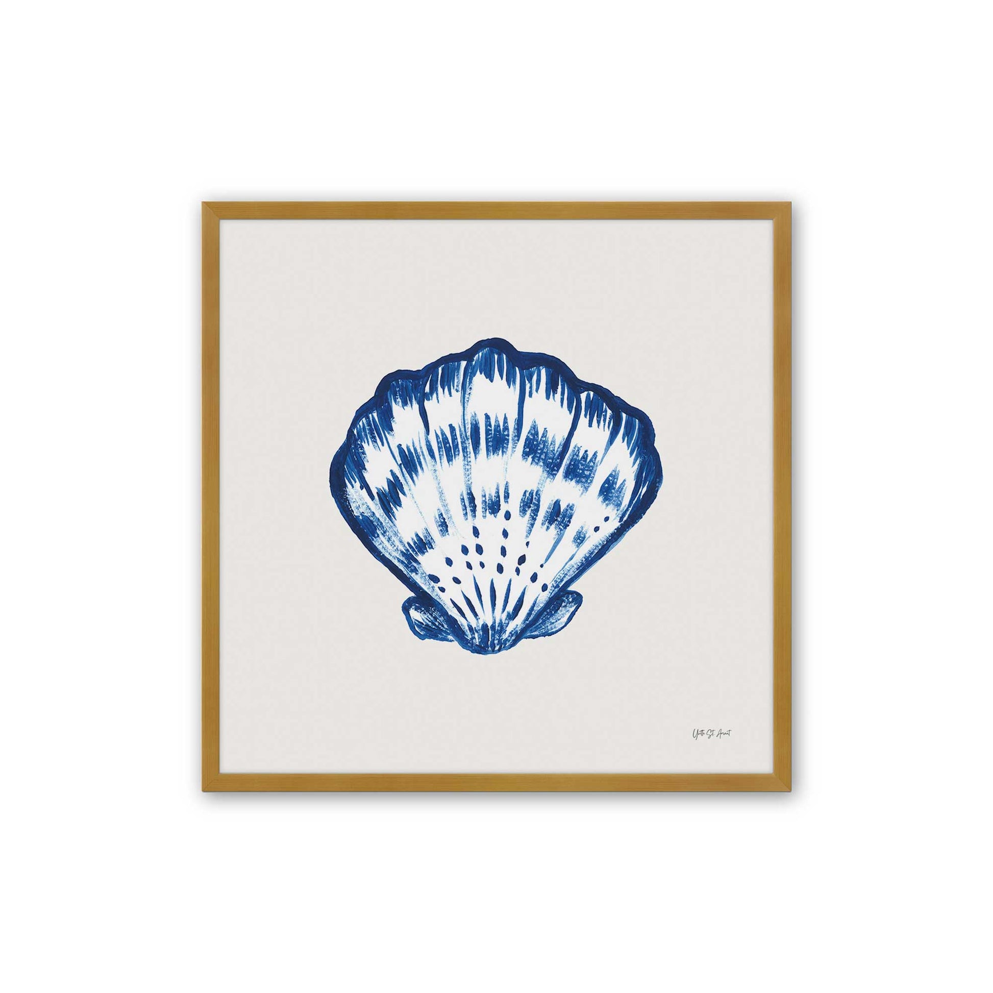 [Color:Polished Gold], Picture of art in a Polished Gold frame