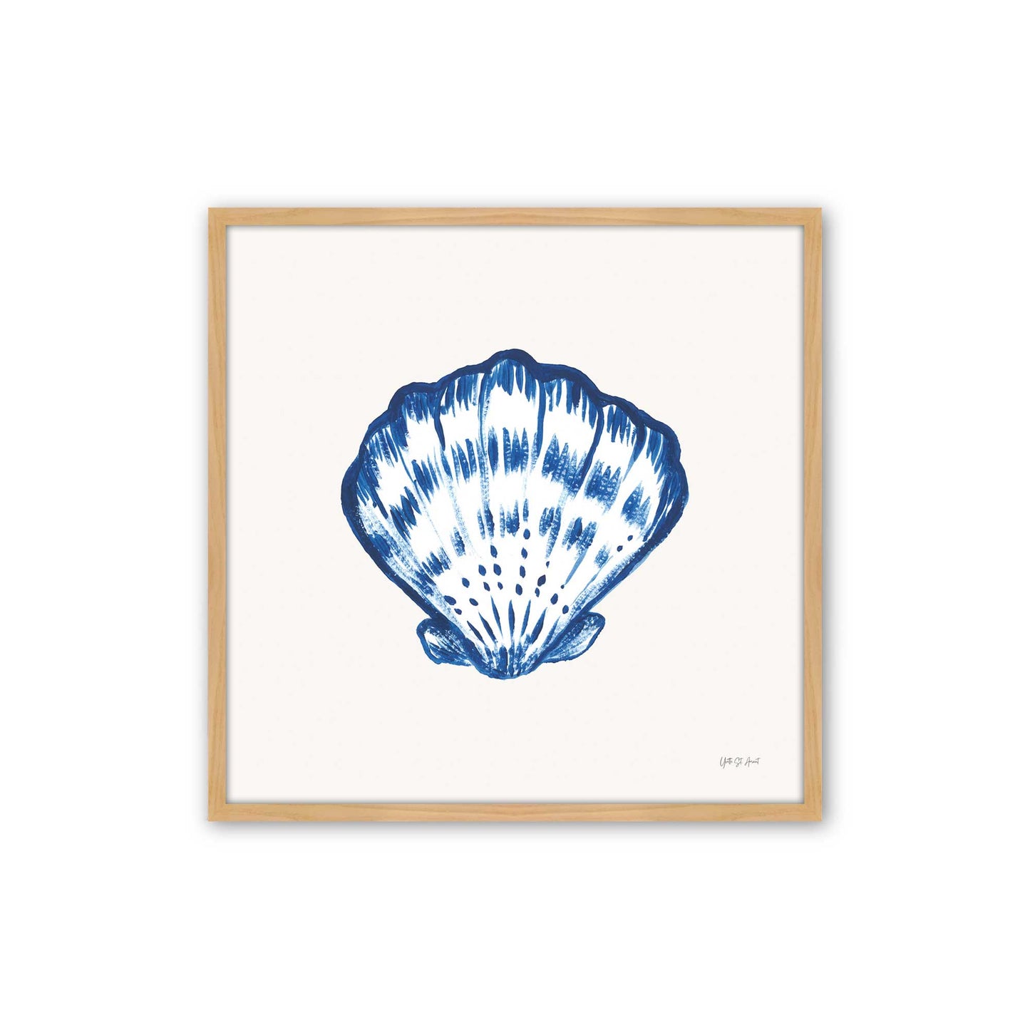 [Color:American Maple], Picture of art in a American Maple frame