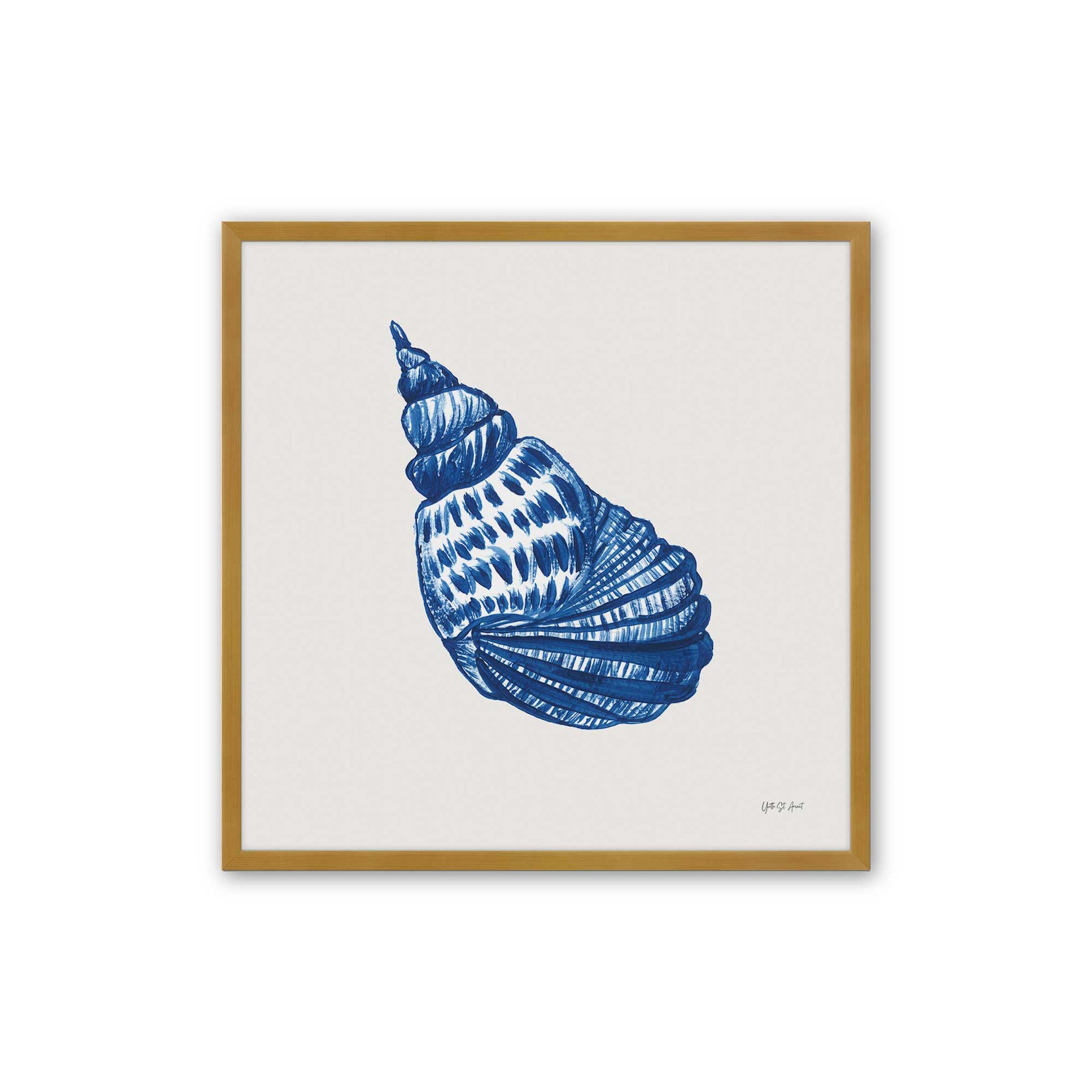 [Color:Polished Gold], Picture of art in a Polished Gold frame