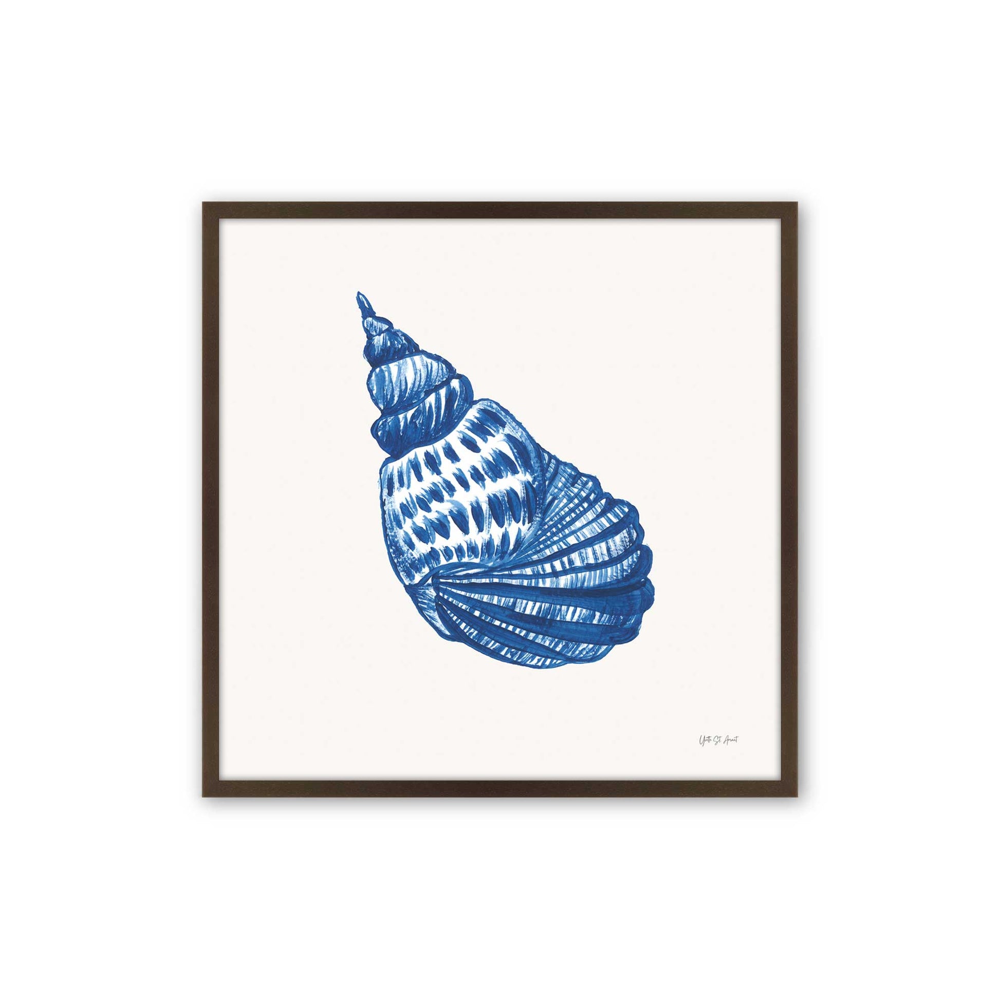 [Color:Belvinder Brown], Picture of art in a Belvinder Brown frame