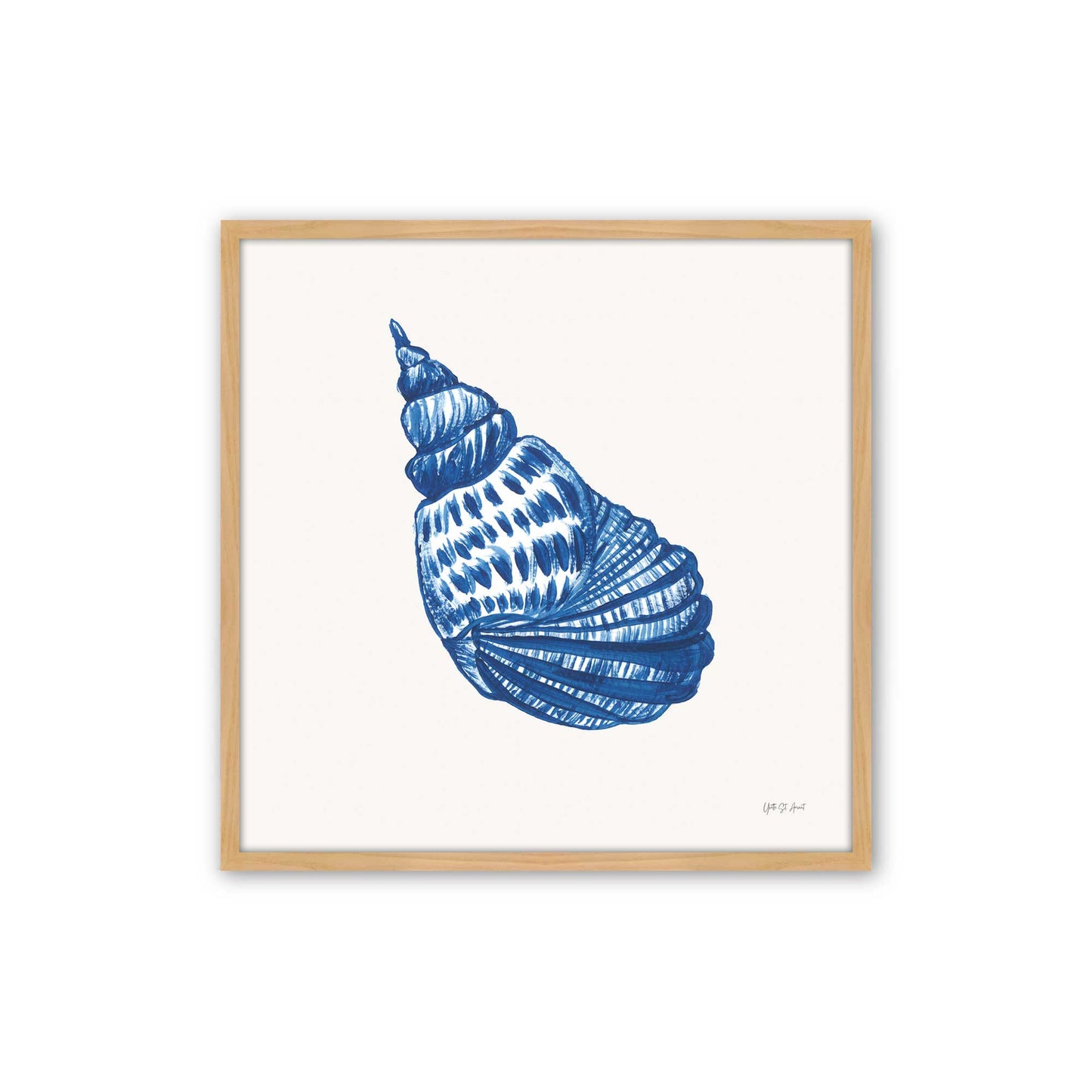 [Color:American Maple], Picture of art in a American Maple frame