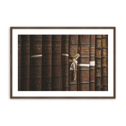[Color:Walnut], Picture of art in a Walnut frame
