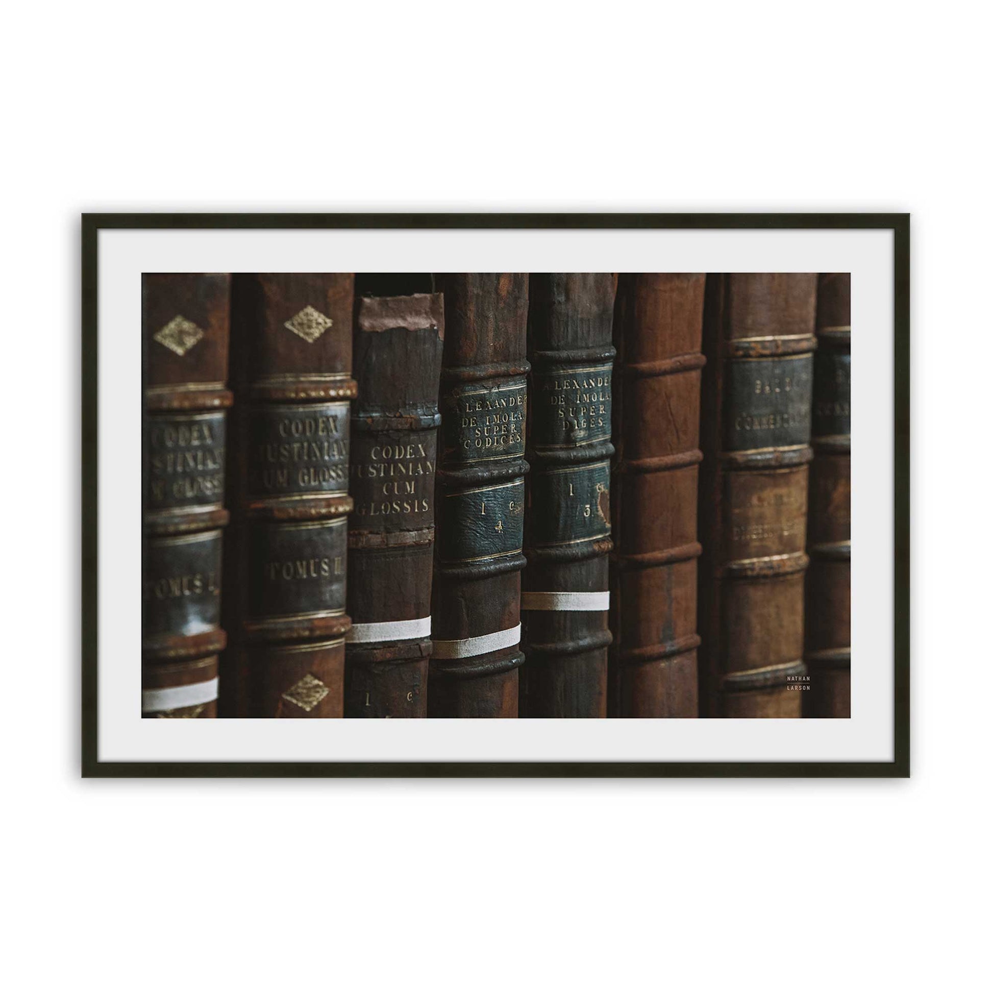 [Color:Satin Black], Picture of art in a Satin Black frame