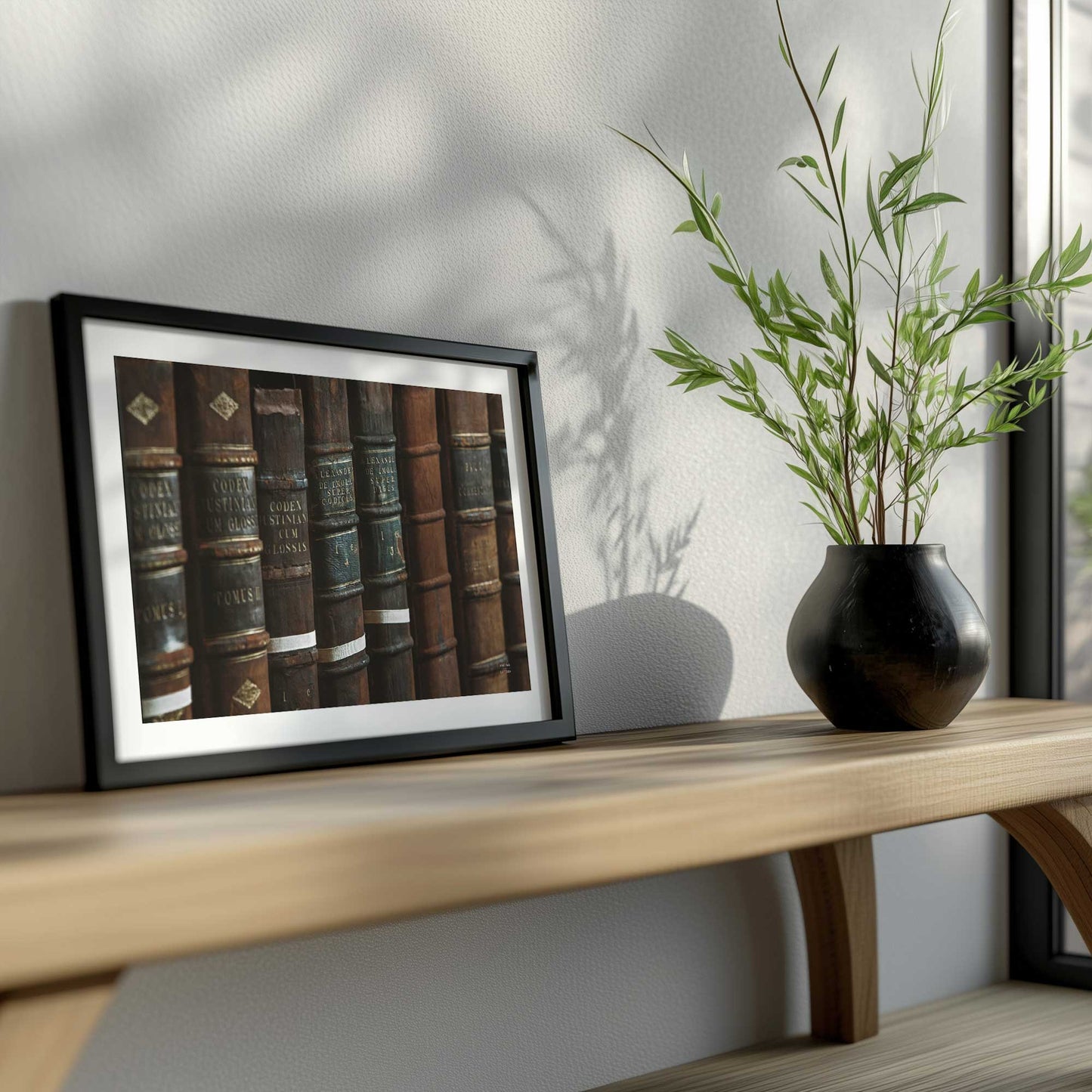 Picture of art in a room
