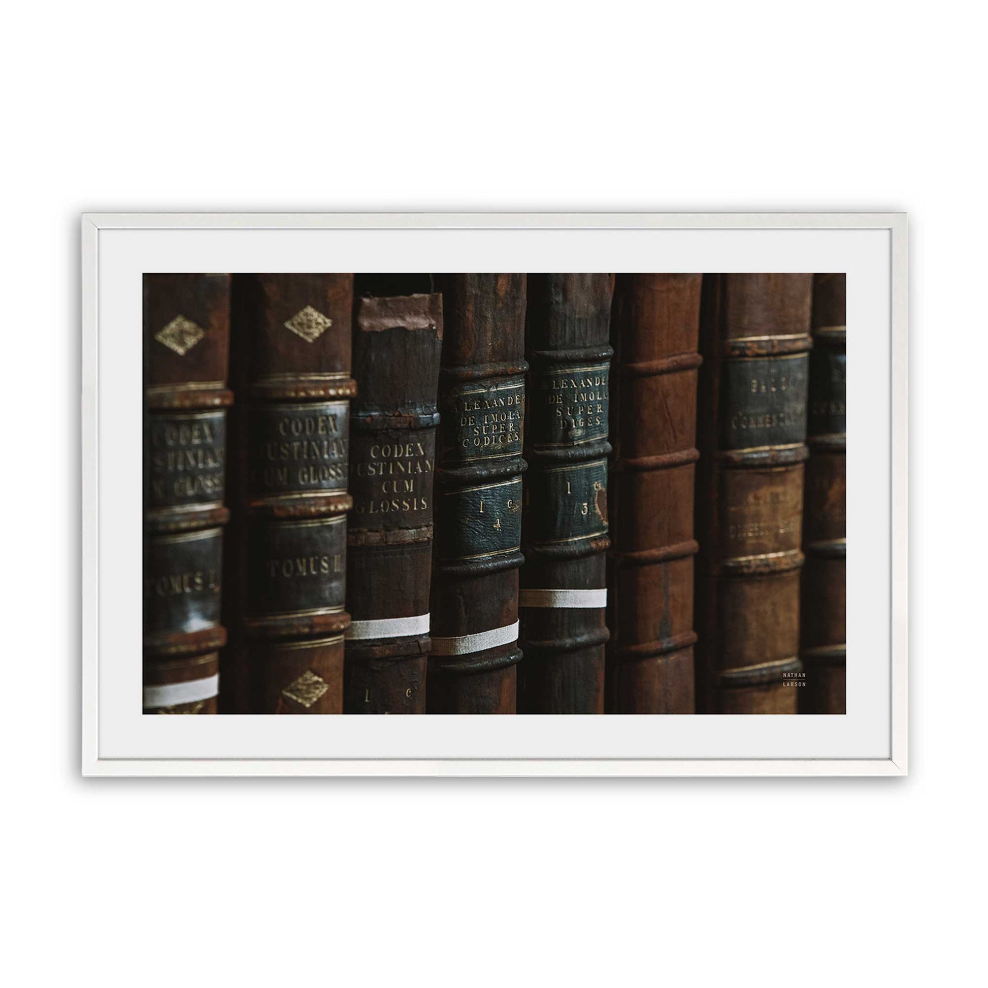 [Color:Opaque White], Picture of art in a Opaque White frame
